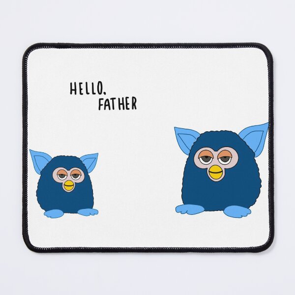 Item preview, “Hello, father” Furby doodle designed and sold by H-H-M.