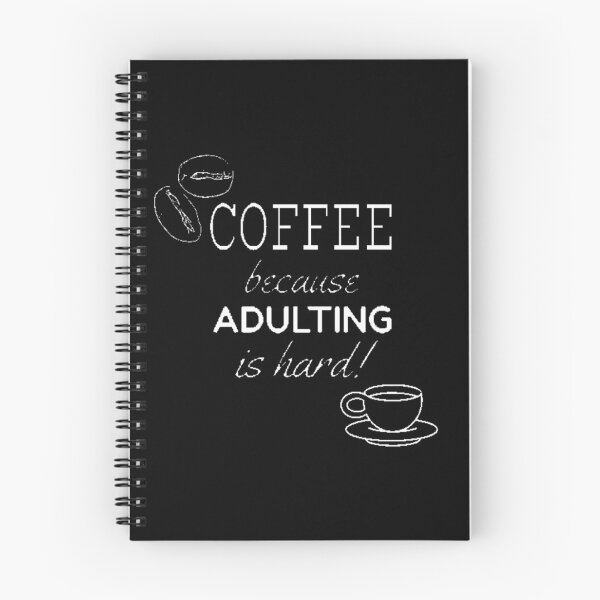 Item preview,  Coffee because adulting is hard! designed and sold by LiveToLearn.