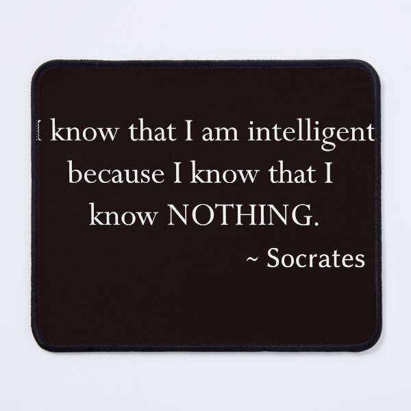 Item preview, Socrates Intelligent Quote designed and sold by stewart777.