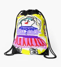 Twirl! Ballerina! Twirl! Drawstring Bag