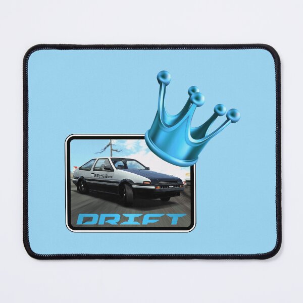 Item preview, Drift King! Blue Crown (On Blue) designed and sold by epinkb.
