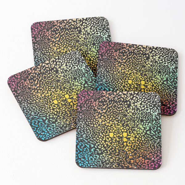 Item preview, Rainbow Animal Jaguar Multi Colors designed and sold by eviesfashion.