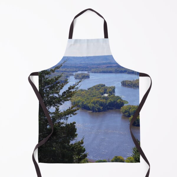 Item preview, Upper Mississippi River, looking downriver from Buena Vista Park, Alma, WI designed and sold by rvjames.