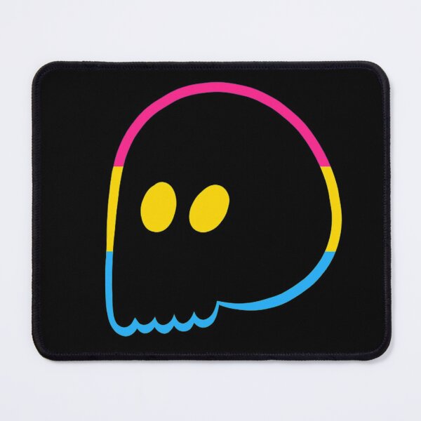 Item preview, Cute Emo Skull (Pansexual Colors) designed and sold by inatorinator.