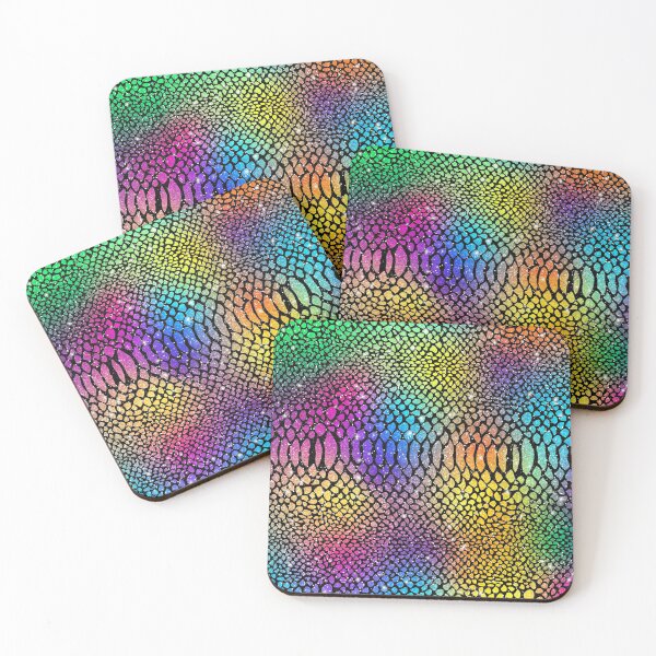 Item preview, Rainbow Animal Snake Multi colores designed and sold by eviesfashion.