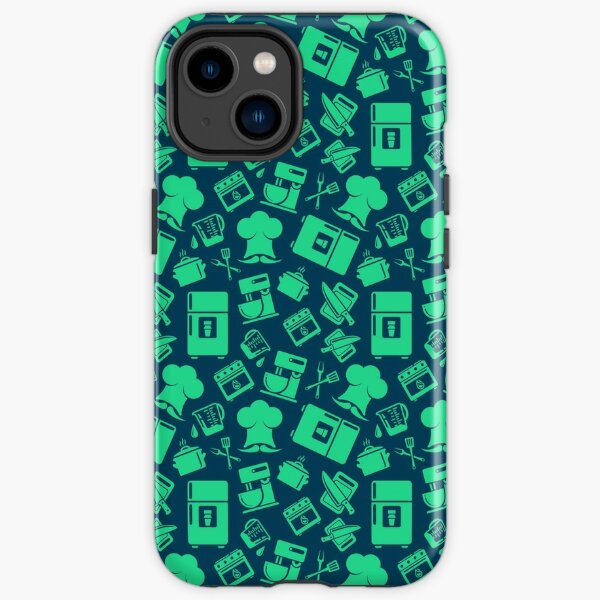 Green Cooking Pattern iPhone Tough Case