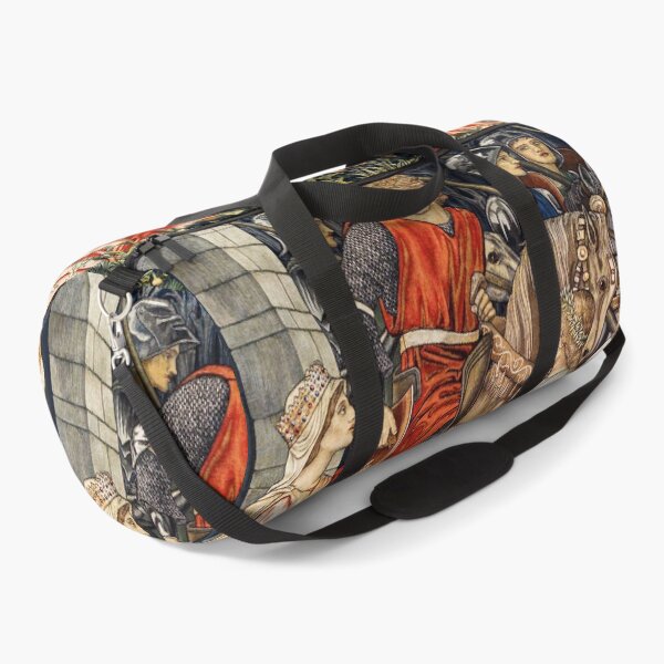 Item preview, Quest for the Holy Grail Tapestries - The Arming and Departure of the Knights (1895–1896) by William Morris, Sir Edward Burne-Jones, and John Henry Dearle designed and sold by amrmab.