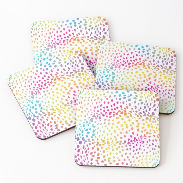 Item preview, Rainbow Animal Cheetah Multi colores designed and sold by eviesfashion.