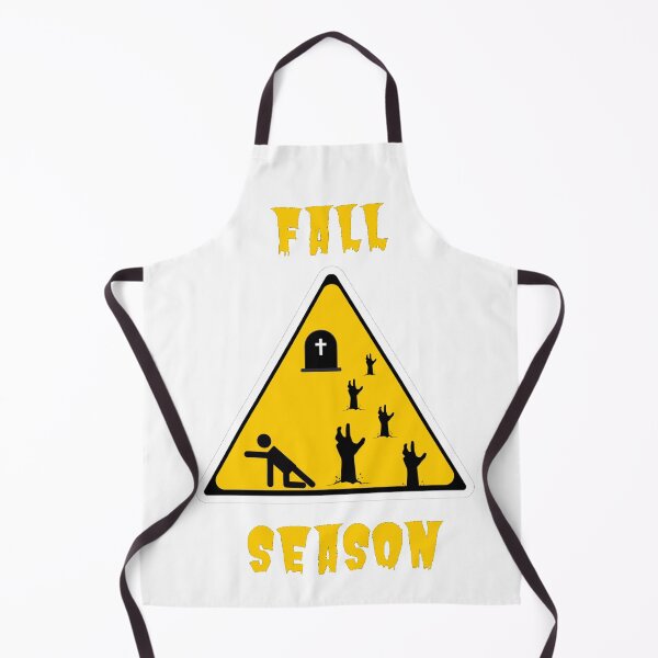 Item preview, Caution It's Fall Season Zombies designed and sold by IndagoAdihs.