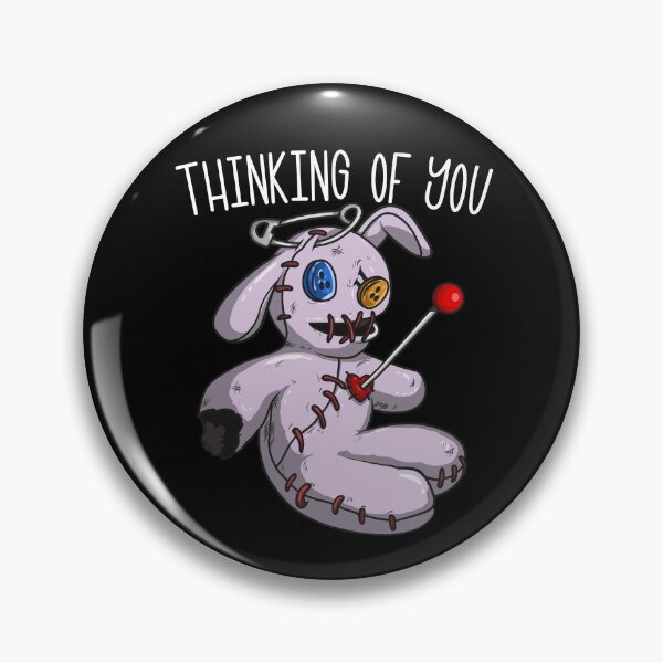 Item preview, Thinking Of You Pastel Goth Voodoo Doll Horror Voodoo Doll Gear designed and sold by DynamicDesign.