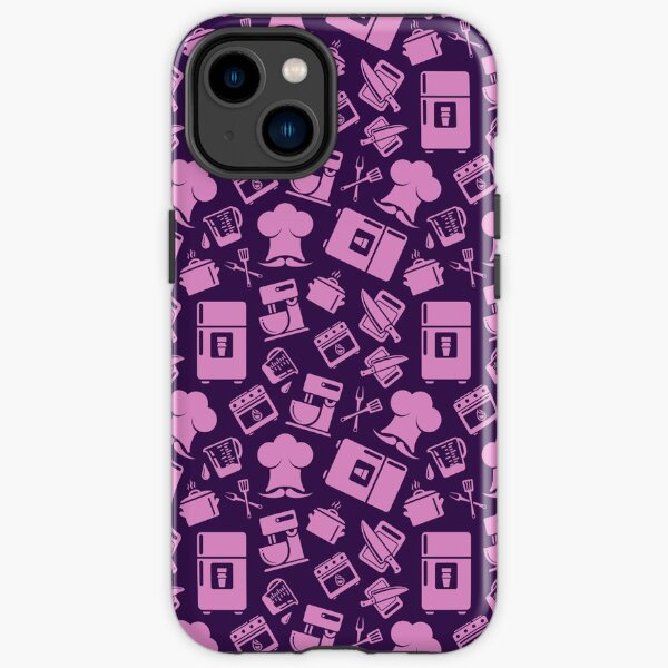 Pink Cooking Pattern iPhone Tough Case