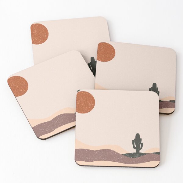Item preview, Desert day - Mid century art designed and sold by SKdarealshop.