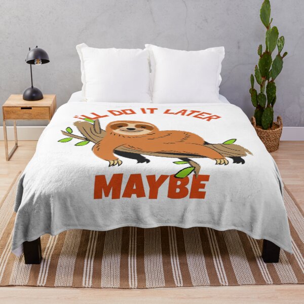 Item preview, I'll do it later sloth design designed and sold by lach3.