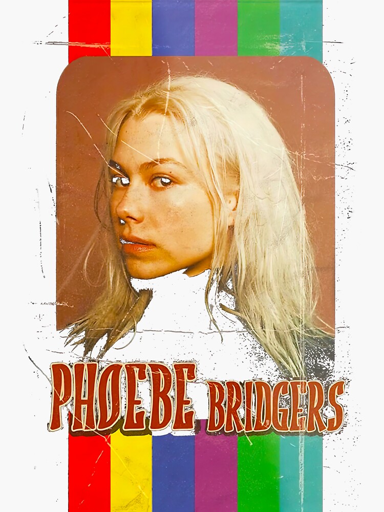 Phoebe Bridgers Sticker For Sale By Hawkinsamritpal Redbubble