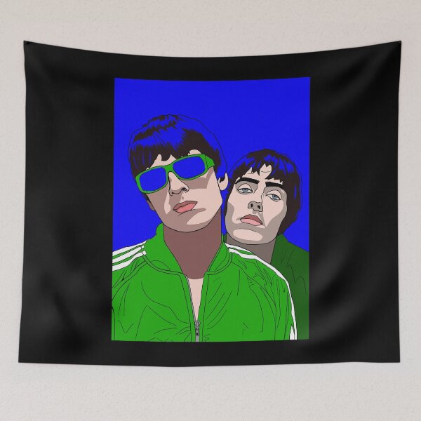 Item preview, Mens Womens Gallagher Brothers (Blue And Green Version) Gifts For Music Fan designed and sold by Baumbach305.