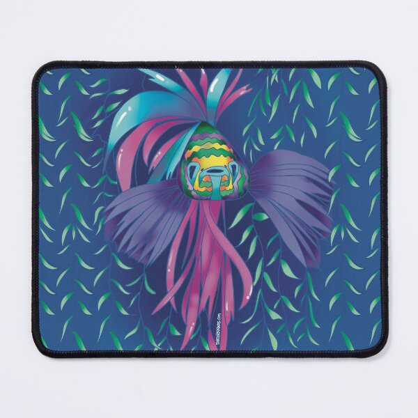 Carnaval fish Mouse Pad