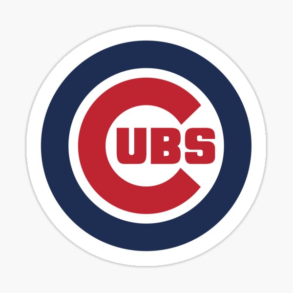 chicago cubs logo stickers for sale redbubble
