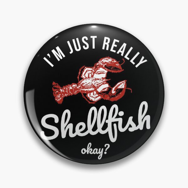 Item preview, I'm just really Shellfish Lobster black designed and sold by maiemarielane.