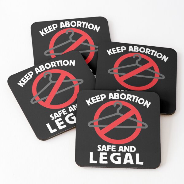 Item preview, Keep Abortion Safe and Legal Pro Choice Feminist designed and sold by Rustic Valley Studio.