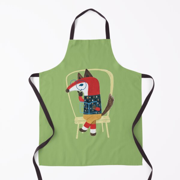 Item preview, A fox who reads books designed and sold by bonnysunny.