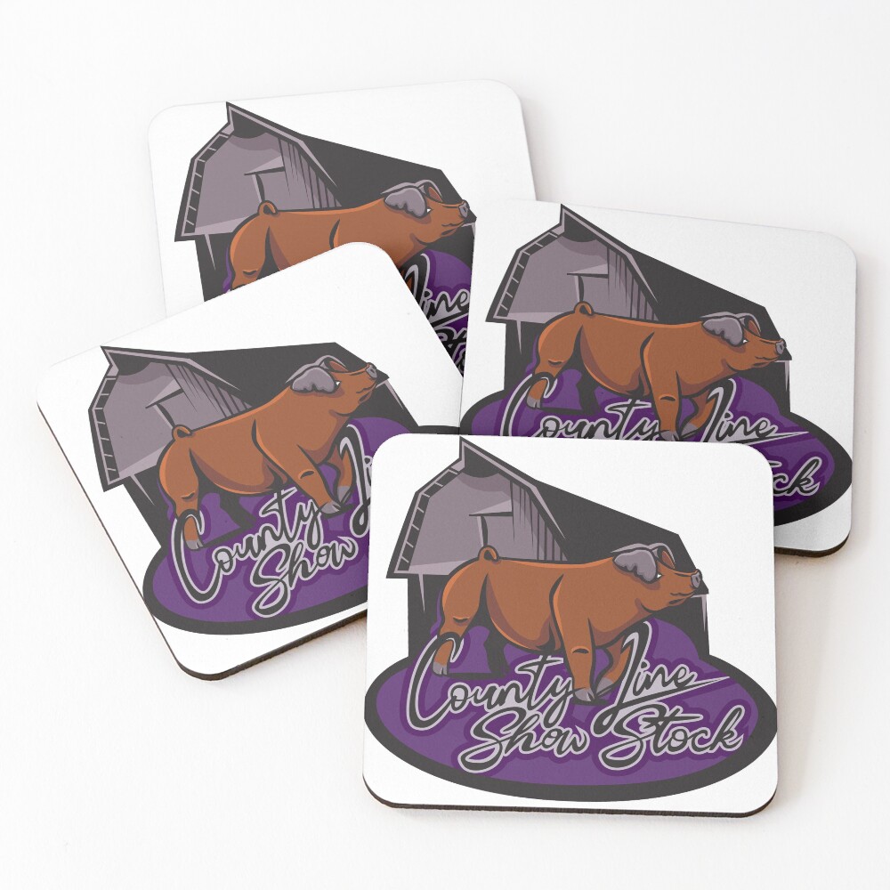 Item preview, Coasters (Set of 4) designed and sold by RiggItUpRanch.