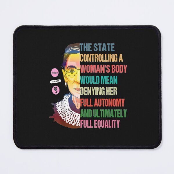 Item preview, Ruth Bader Ginsburg Pro Choice My Body My Choice Feminist T-Shirt designed and sold by Dieter-Marshall.