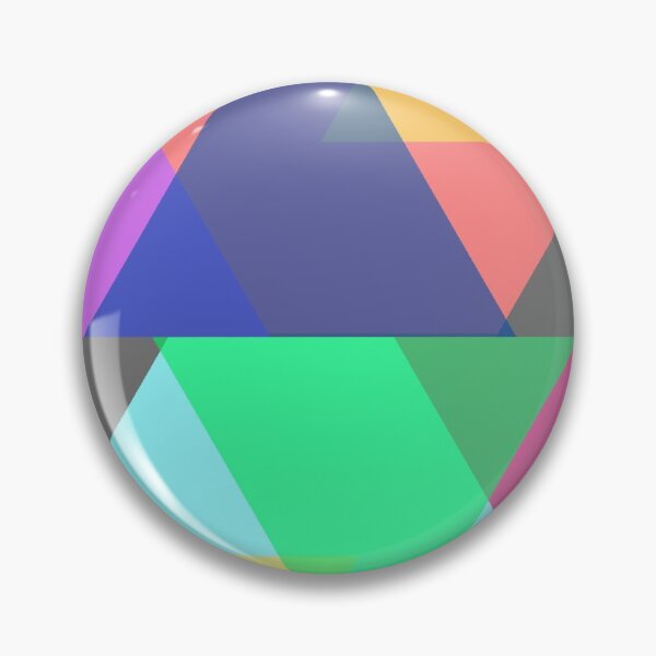Item preview, Colorful triangles forms a diamond. designed and sold by hakkimsyed.