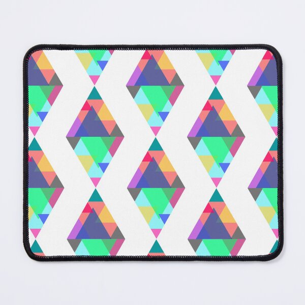 Item preview, Colorful triangles forms a diamond. designed and sold by hakkimsyed.