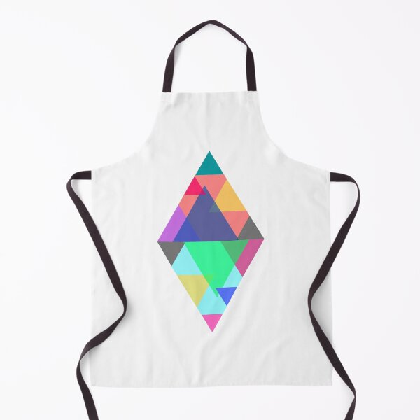 Item preview, Colorful triangles forms a diamond. designed and sold by hakkimsyed.