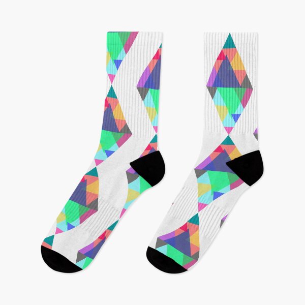 Item preview, Colorful triangles forms a diamond. designed and sold by hakkimsyed.