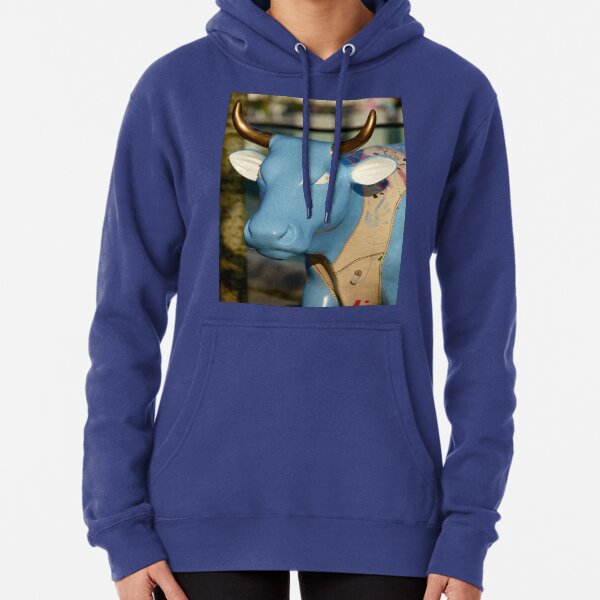 Cow Parade - Shirt Factory Horn, Derry Pullover Hoodie