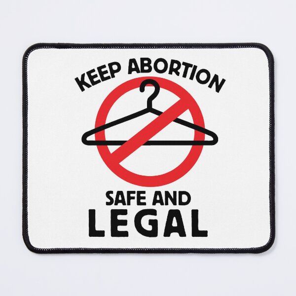 Item preview, Keep Abortion Safe and Legal Pro Choice Feminist designed and sold by Rustic Valley Studio.