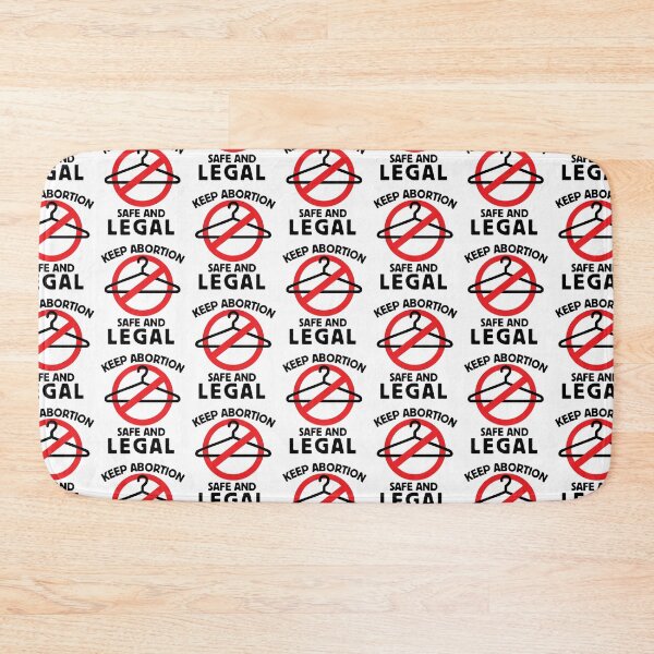 Item preview, Keep Abortion Safe and Legal Pro Choice Feminist designed and sold by Rustic Valley Studio.