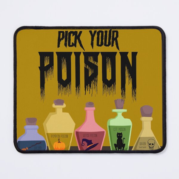 Item preview, Pick your Poison Halloween | Bar Sign designed and sold by YourSpace8.