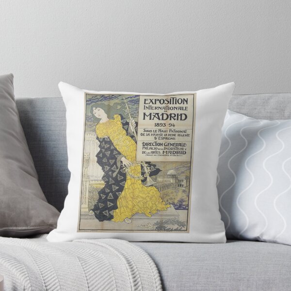 Item preview, Vintage French Poster Exposition Internationale de Madrid designed and sold by Bellathewilde.