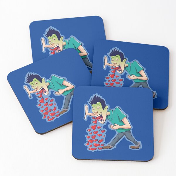Item preview, vomiting hearts designed and sold by SAUHER.