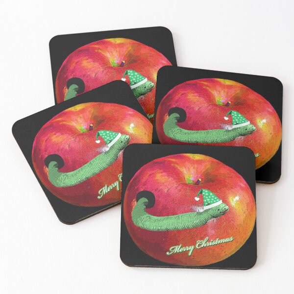 Item preview, Christmas apple with a nice worm designed and sold by Astralia.