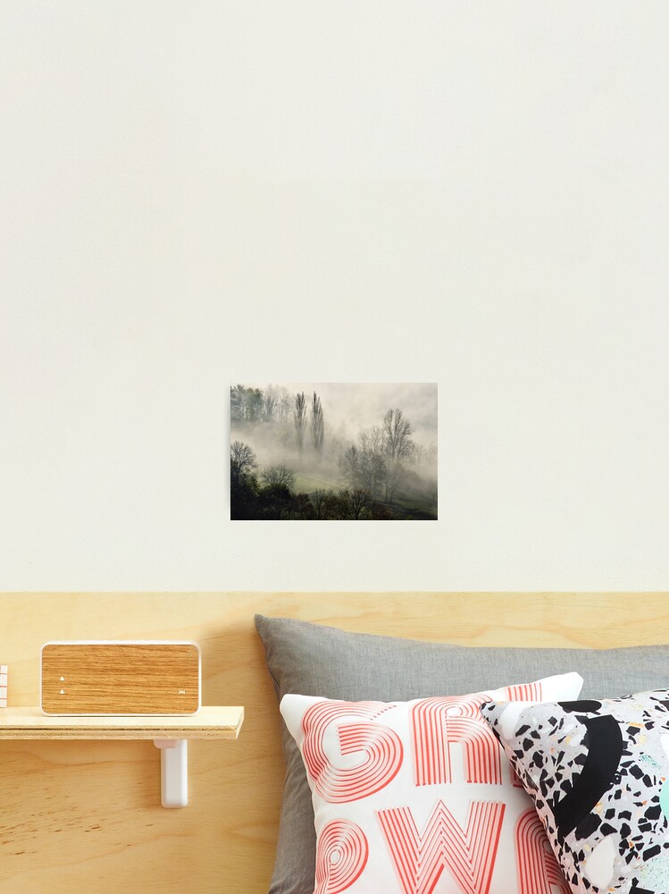Thumbnail 2 of 3, Photographic Print, A misty autumn morning designed and sold by patmo.