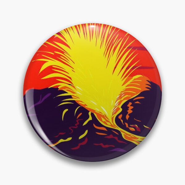 Item preview, Hawaii active volcano  designed and sold by TheSkullArmy.
