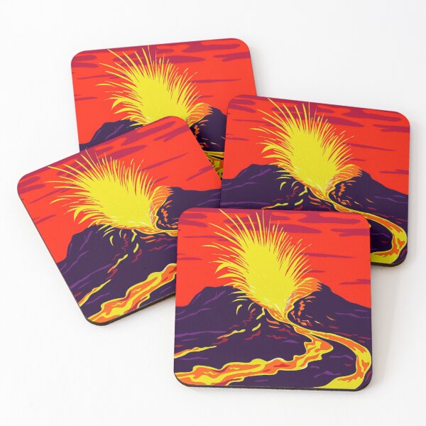 Item preview, Hawaii active volcano  designed and sold by TheSkullArmy.