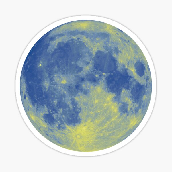 Moon Sticker