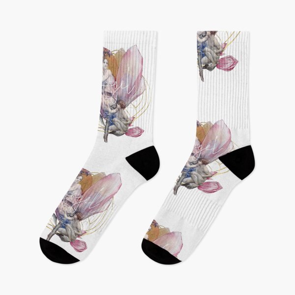 Item preview, Flower and angels classic and modern digital art   designed and sold by TheHappyDoe.