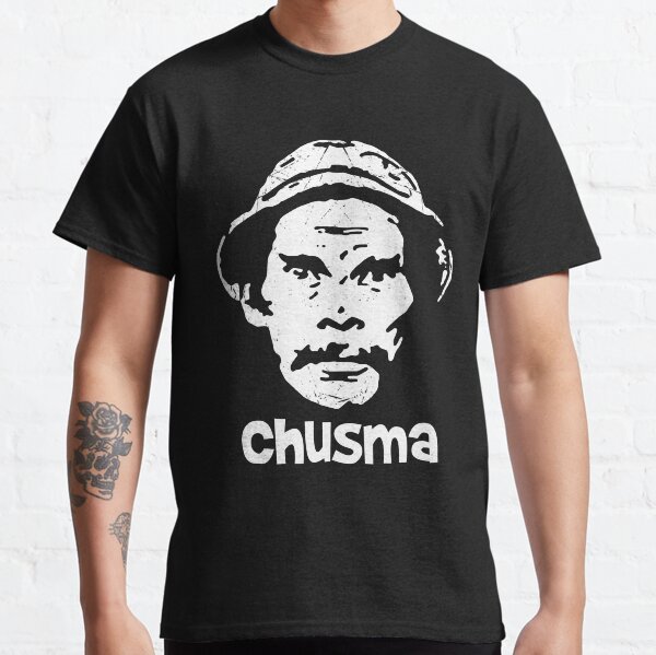 Aperçu de l'œuvre Design Blanc Et Noir Chusma El Chavo del Ocho créée et vendue par JohnHelen4.