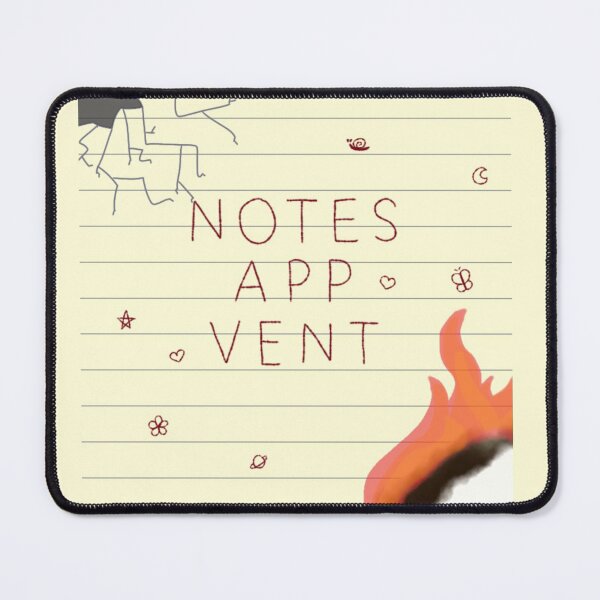 Aperçu de l'œuvre Couverture de l'album Notes App Vent créée et vendue par MossCosmos.