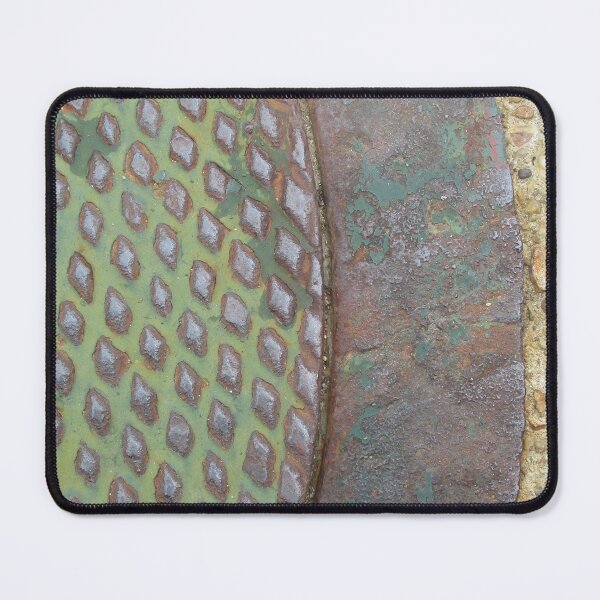 Item preview, Green and Maroon Urban Rusty Metal Texture designed and sold by Jeanne Kramer-Smyth.