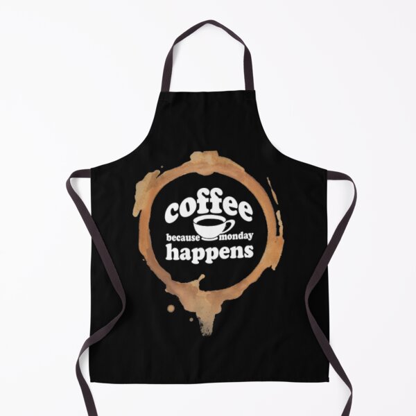 Item preview, Coffee because monday happens designed and sold by LiveToLearn.