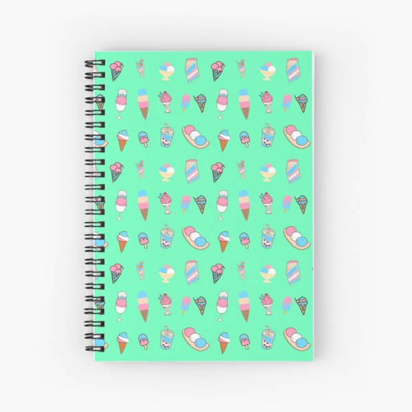 Just desserts - transgender flag Spiral Notebook