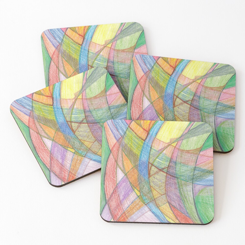 Item preview, Coasters (Set of 4) designed and sold by YInksDesign.
