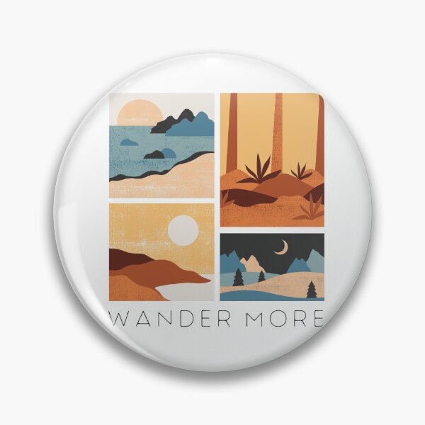 Item preview, Wander More Explore More designed and sold by AriesRising-.