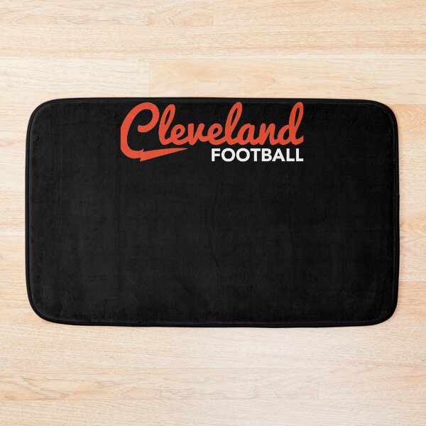 Item preview, Cleveland Football Script Orange & White Classic designed and sold by oeminhhs.